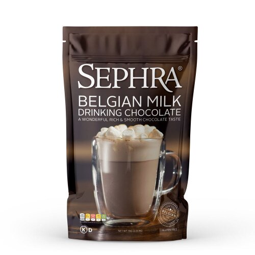Sephra Belgian Milk Hot Drinking Chocolate 1kg - OFFER